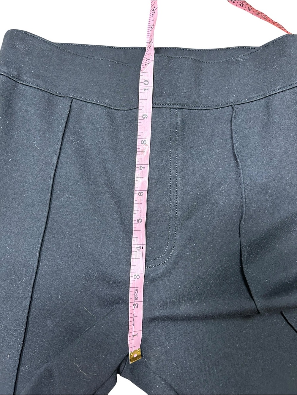 Spanx SUPERSMOOTH PERFECTFIT PONTE FLARE PANT BLACK size small pull on 20252R - Picture 9 of 10